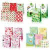 Sacchetti di imballaggio in carta Kraft con etichette Adesivi sigillanti Sacchetti per confezioni regalo di San Valentino Bomboniere per feste di matrimonio