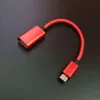 Pleciony Type-C USB OTG Kabel adaptera 3.0 Kobieta do typu C Męskie kable konwerter adapter USB-C dla Xiaomi Huawei Macbook