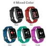 ID116 Plus Smart Polsbandjes Armband Sports Fitness Horloge Met Running Tracker Hartslag Stappenteller Bloeddruk Polsband