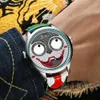 orologio da clown russo da uomo039s Dita marca marea al quarzo non meccanico4056325