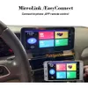 Android10.0 10.25INCH CAR DVD-spelare Radio GPS-navigering stereo för AUDI A6 2G 2005-2009 med MirLolink Bluetooth USB-support 4G WiFi