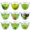 ABD Stok Moda Noel Grinch Maskeleri Karikatür 3D Baskı Grinch Komik Maske Koruma Nefes Yüz Maskesi (26 Stilleri İsteğe Bağlı) Parti Maskesi