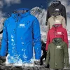 Nytt Utomhus Mode H-utskrift Jacka Vandring Mountain Trekking Män Vattentät Höst Vindjacka Hoody Coat