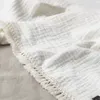 Auto-figura lance cobertores de toalhas de toalhas de malha fio de lã de lã sesta tippet verão esfera fina colchas lj200819