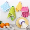 Bathroom Towels Hanging Holder Organizer hooks Kitchen Scouring Pad Hand Towel Racks Wash Cloth Clip Dishclout Storage Rack LLS773-WLL