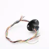 1pc Stor strömanslutning Slipring Dia 22mm 2a 12ch Rotary Joint Conductive Electric Slip Ring Cap Hat 360 ° Roterande monteringsdelar