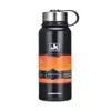 60080011001500ML Termisk flaska med te -läckor Vakuumkolv Värme Vattenmuggtermos Isolerad rostfritt stål Koppkopp Y200107