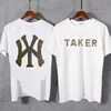 Neue männer T-Shirts Casual Doppelseitige Heiße Diamanten Männliche T-shirt Mode Kurzarm Oansatz Baumwolle Spot Große Größe Tees kleidung S-5X