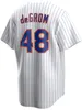 2024 Custom 12 Francisco Lindor Jersey 9 Brandon Nimmo 1 Jeff McNeil 20 Pete Alonso 22 Brett Baty 4 Francisco Alvarez 10 Ronny Mauricio 18 Joey Wendle Camisas de beisebol