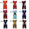 Belt Bowtie Set Candy Color Kids Suspenders with Bow Tie Adjustable Girls Boys Suspenders Beer Strap Party Supplies