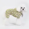 レインプルーフ犬の服春秋のペットSコスチュームのための衣類フランスのブルドッグ子犬服ROPAペロLJ201006