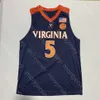 Custom Virginia Basketball Jersey NCAA College Armaan Franklin Kihei Clark Jayden Gardner Reece Beekman Ben Vander Plas Kadin Shedrick McKneely Sampson Guy Hunter