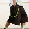 Keychains Punk Hip-hop Pants Waist Chain Street Candy Colors Men Women Acrylic Trousers Hipster Jeans Fashion Jewelry