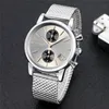 Topkwaliteit MEN039S BEKIJK BOSS KWARTZ Kijk Casual Fashion Men039S Watch roestvrijstalen band Alle functies kunnen werken normaal7823448