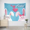 Easter Eggs Tapestry Wall Hanging Happy Easter Backdrop for Photography Eggs Spring Tapestry for Bedroom Living Room Dorm Decor