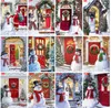 5D DIY Weihnachten voller Bohrer Strass Diamant Malerei Kits Kreuzstich Weihnachtsmann Schneemann Home D￩cor Kinder Weihnachtsgeschenk