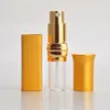 100pcs 6ml Taşınabilir Alüminyum Parfüm Şişesi Atomizer Mini Yeniden Dolaştırılabilir Seyahat Parfüm Püskürtücü Boş Cam Parfum Kılıf