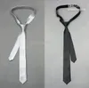 Новый повседневный тонкий простой мужской твердой тощей шеи вечеринка свадебный галстук шелковый галстук 2021