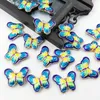 10pcs Cloisonne Enamel Butterfly Beads Jewelry Accessories for Necklace DIY Bracelet Making Supplies Wholesale Jewellery Findings