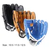 Utomhussporter Tre färger Baseball Glove Softball Practice Utrustning Storlek 10.5 / 11.5 / 12.5 Vänster Hand för Vuxen Man Kvinna Tåg Q0114
