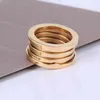 European and American hot sales of titanium steel rose gold matching ring fashion ring men and women exquisite jewelry
