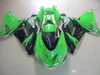 Grün-schwarzes Verkleidungsset für KAWASAKI Ninja ZX14R 06 07 ZX-14R ZX 14R 2006 2007. Spritzguss-Verkleidungsset