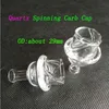 QUARTZ Materiale Spinning Carb Cap UFO Accessori per fumatori Riptide Turbine Directional Cyclone 30mm Per Thermal Banger Rigs Narghilè Bong