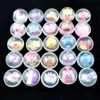 The Christmas Toy 32mm Capsule Toys Mini Size Cartoon Figures Dolls Inside Model Toys Party Supplies Baby Gifts Multi Styles