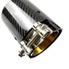 Golden Color M Performance Carbon Fiber Exhaust Tip For BMW M2 F87 M3 F80 M4 F82 F83 M5 F10 M6 F12 F13 muffler tip4829236