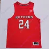 Jerseys Rutgers Scarlet Knights Basketball Jersey NCAA College Clifford Omoruyi Montez Mathis Paul Mulcahy Mamadou Doucoure Mag Palmquist Reiber