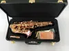 Nouveauté Saxophone incurvé Soprano SC-992 Instrument de musique jouant du cuivre phosphoré avec embout buccal