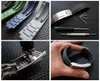 20mm New soft durable waterproof watch band RUBBER strap for ROL SUB GMT YM with slippage silver original steel clasp240P