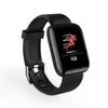 Fitness Tracker ID116 Plus Bracelet de montres intelligentes avec bande de montre de surveillance de la fréquence de surveillance cardiaque PK ID115 116 F02850607