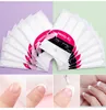 1824 folhas ponta francesa etiqueta do prego estêncil dicas guia redemoinhos manicure unhas arte decalques para franja diy sencil 3d estilo beleza t4500034