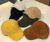 Hip Hop Ball Caps für Herren Damen Winter Designer Kaschmir Baseballmütze Mode Straßenmütze Mützen Warme Pelzmützen 6 Farben Hohe Qualität