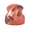 2021 Nuovo inchiostro splash 9 colori Caps Nuovo cappello a maglia stampato con letiette con cappello freddo Hiphop Hiphop retrò melone pelliccia di lana hat2402966
