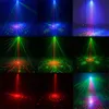 60 Patterns LED Disco Light Proiettore laser di Natale Luce da festa USB Ricaricabile RGB Stage Light per Home DJ Halloween Show Y201006