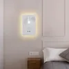 Topoch-moderne LED-Licht-Lampe mit Dual-Switch USB-Anschlüsse für Schlafzimmer Kinderlese-Wand-Scheinwerfer-Loft einstellbares Nachtlicht Innenbeleuchtung