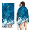 160 * 80CM Serviettes De Plage À Séchage Rapide Hommes Et Femmes Serviette De Bain Adulte Portable Plage Voyage Sports Serviette De Natation XD24319