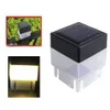 Outdoor Solar Powered Light Fence Yard Post Pool LED Square Light Courtyard Landscape Garden Lamp