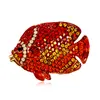 Mode Crystal Tropical Fish Pins Broches voor Dames Pak Accessoires Zomer Broche Pin Wedding Accessoires
