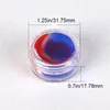 Roken Siliconen Container Kruiken DABS Wax Containers 2 ml 5 ml 6 ml 7 ml 10 ml Droog Herb FDA Box Vaporizer voor Oil Ball