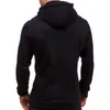 2020 Neueste Heiße Herbst Winter Mode Fleece Hoodie Mens Casual Slim Thermal Gefütterte Kapuze Jacke Sweatshirt Zip Oberbekleidung Warme Q0105