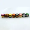 2G West Chemy Wax Jar 5ML الحاويات الزجاجية البنفسجية مع غطاء مقاوم للطفل لروزين الحية