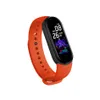 Новейший браслет M5 Smart Водонепроницаемые интеллектуальные интеллектуальные часы фитнеса трекера HD Светодиодный цвет экрана.