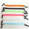 12 teile/los 6 gemischte farben dehnbar elastische kinder sonnenbrille brillen rahmen nylon spirale spule kabel halter halter sport band lanyard schnürsenkel