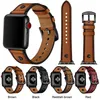 Correas de reloj de cuero inteligente Premium para iWatch Apple Watch Bands Series 12345678 accesorios de repuesto para hombres y mujeres 44mm 38mm