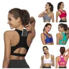 Gymkläder Kvinnor Yoga Sport BH -stötbeständig Sexig Back Sports Bras andas Athletic Fitness Running Vest Tops Sportwear SW7421592