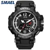 Smael Brand Men Sport Watches LED Digital montre des hommes 50m.