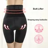 Mulheres cintura trainer shapewear barriga controle corpo shaper shorts hi-cintura bunda levantador emagrecimento fivela bainha calcinha roupa interior 220307